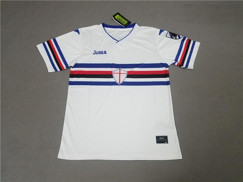 UC Sampdoria 2017/18 Away Soccer Jersey
